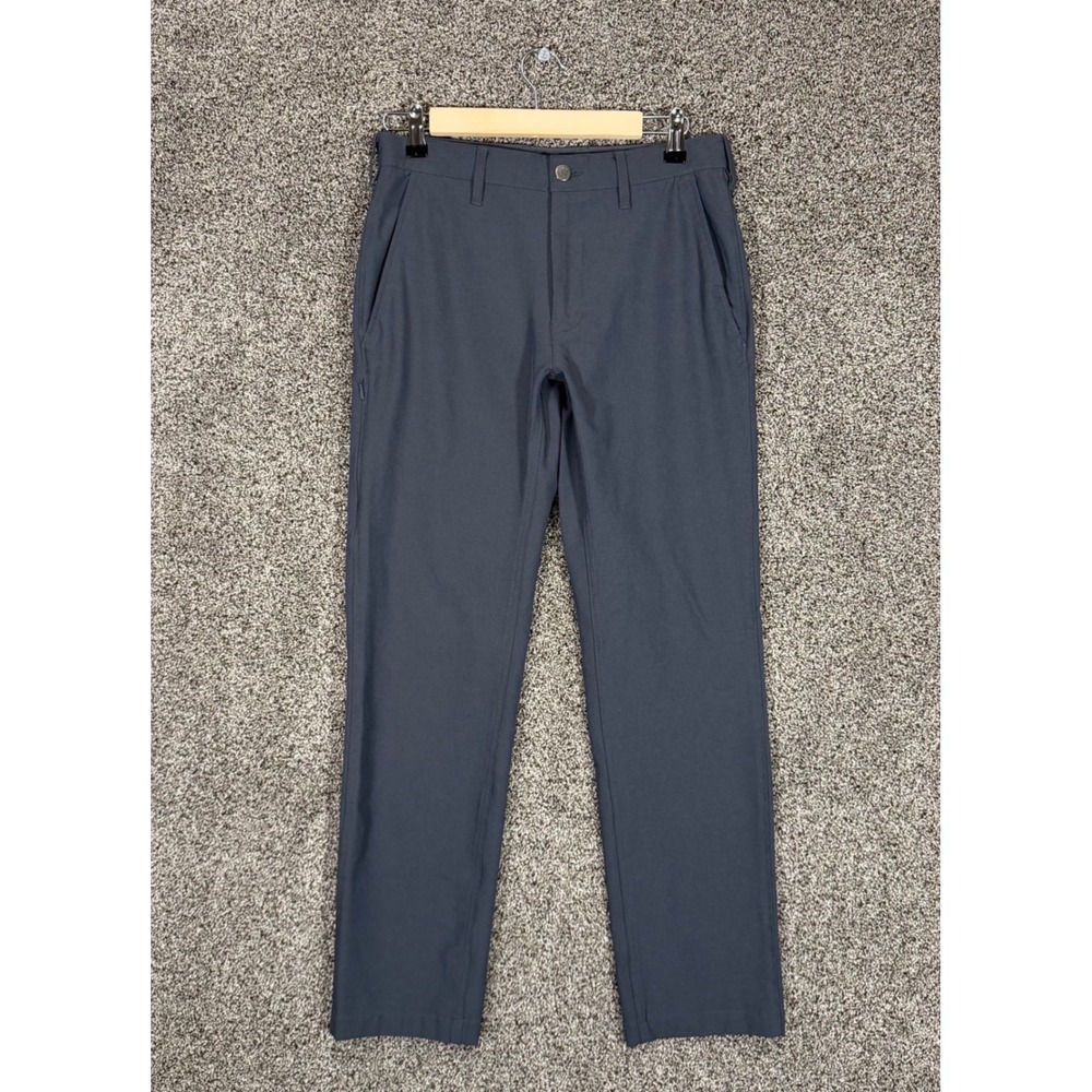 Bluffworks Envoy Lightweight Travel Pant Mens 29/30 Gray Performance Stretch